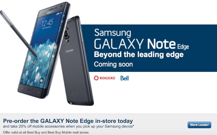 Samsung Galaxy Note Edge Canada b