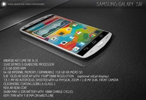 Samsung Galaxy S4 design 10