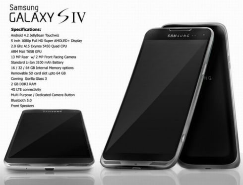 Samsung Galaxy S4 design 2