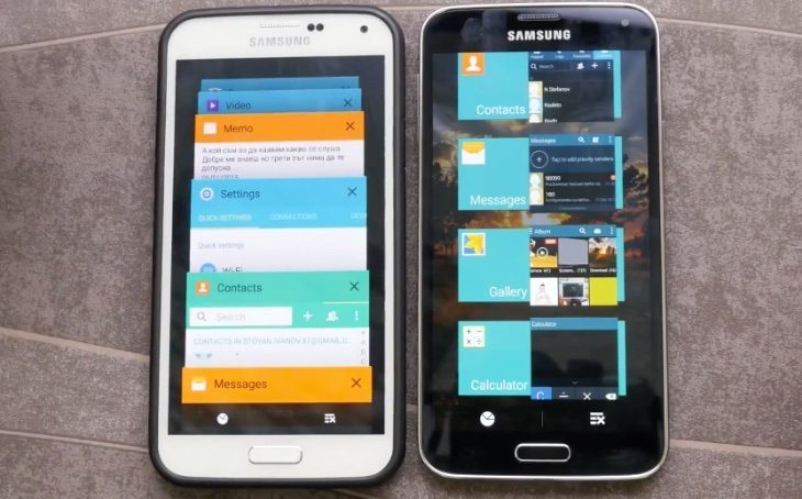 Samsung Galaxy S5 Lollipop vs S5 KitKat b