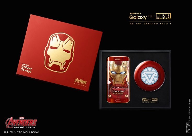 Samsung Galaxy S6 Edge Iron Man Edition b