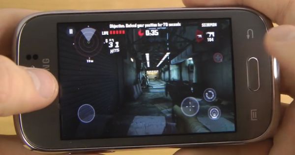 Samsung Galaxy Young review running Dead Trigger pic 1