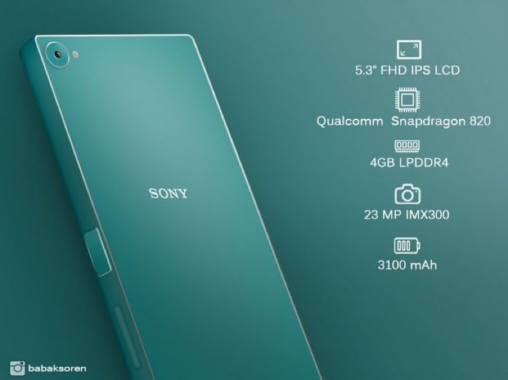 Sony Xperia Z5 Plus design