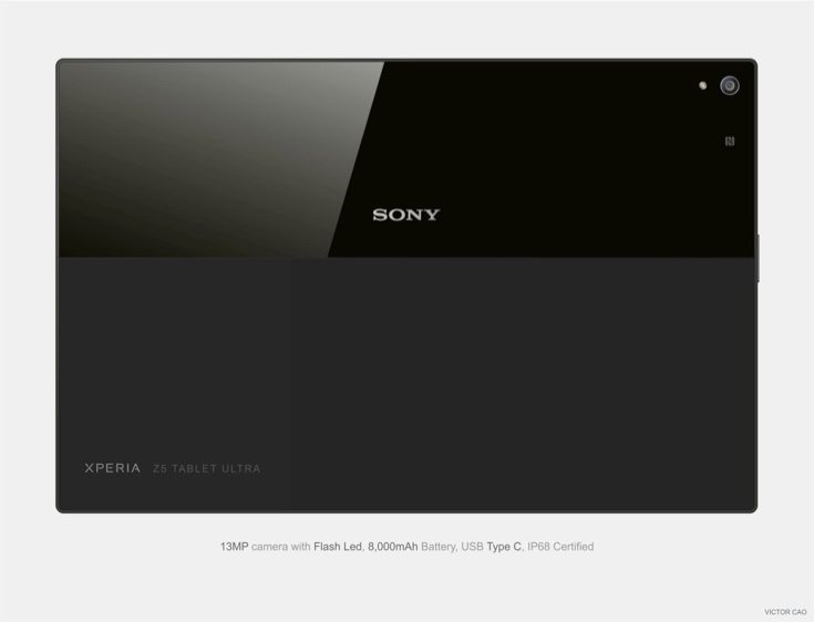 Sony Xperia Z5 Tablet Ultra renders c