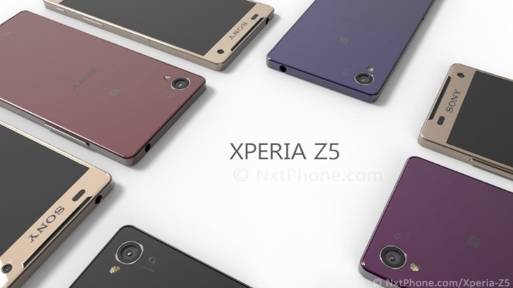 Sony Xperia Z5 design