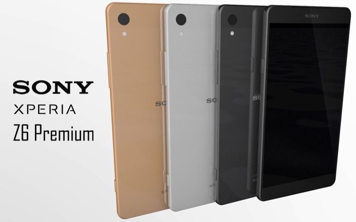 Sony Xperia Z6 Premium design b