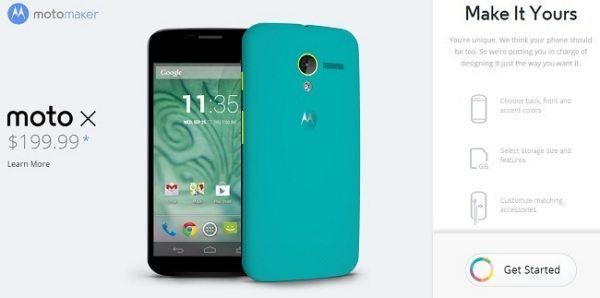 Sprint Moto Maker release to customize Moto X