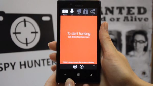 Spy Hunter WP8 app can uncovers spies, thieves pic 2