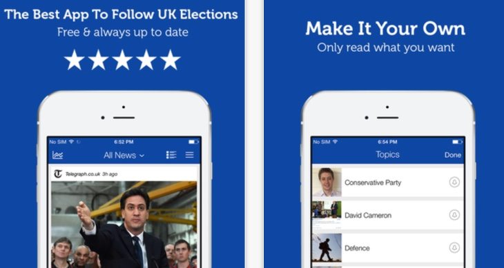 UK Election app b