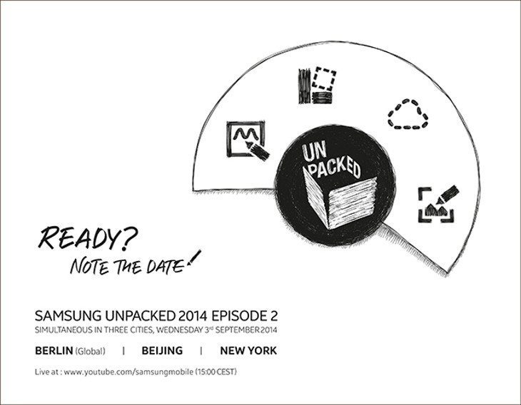 Watch Galaxy Note 4 event