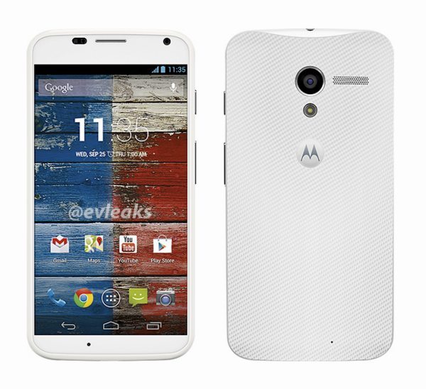 White Moto X Phone