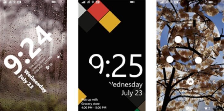 Windows Phone 8.1 live lock screen app