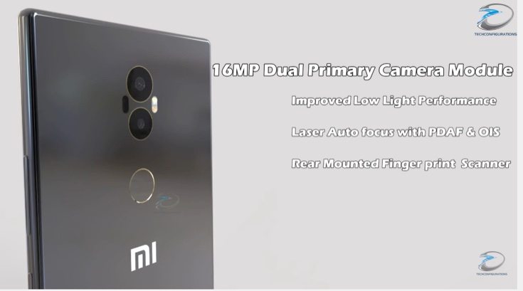 Xiaomi Mi Mix 2 design