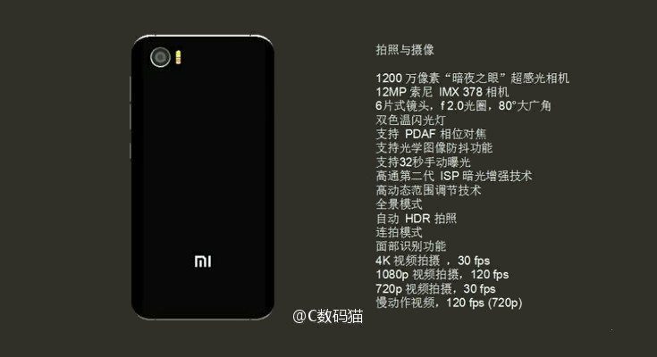 Xiaomi Mi S Smartphone