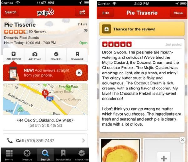 yelp api for android app yelp api for android app