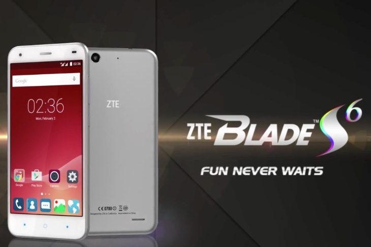 ZTE Blade S6 official