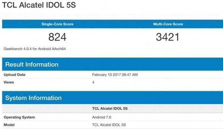 Alcatel Idol 5S