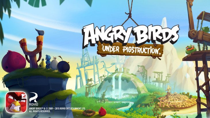 angry birds under construction