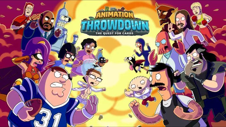 Animation Throwdown game