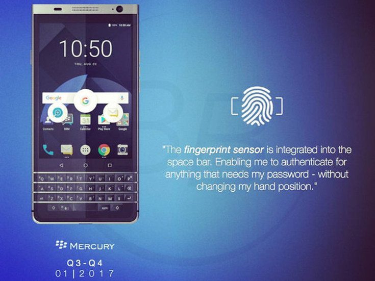 blackberry mercury render