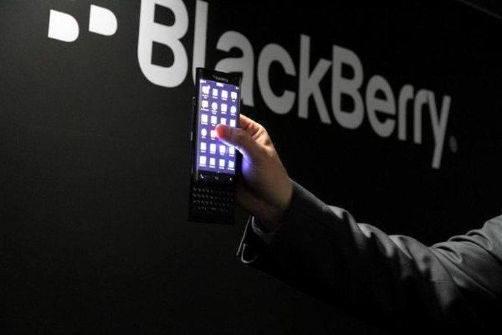 blackberry slider phone