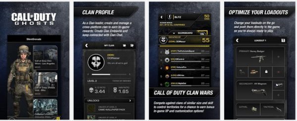 cod ghosts app for android