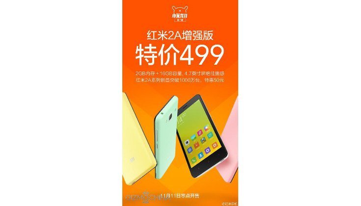 enhanced Xiaomi Redmi 2A