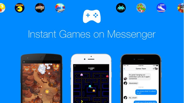 facebook messenger instant games