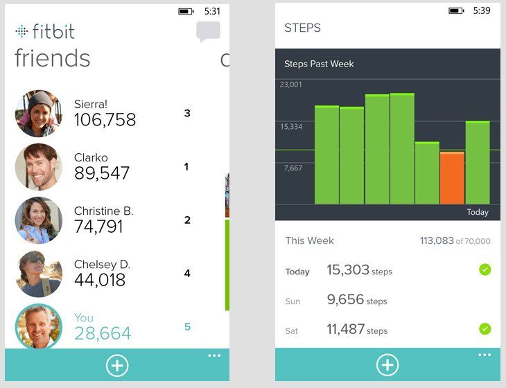 fitbit app