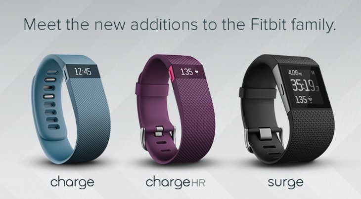 fitbit 2014 lineup