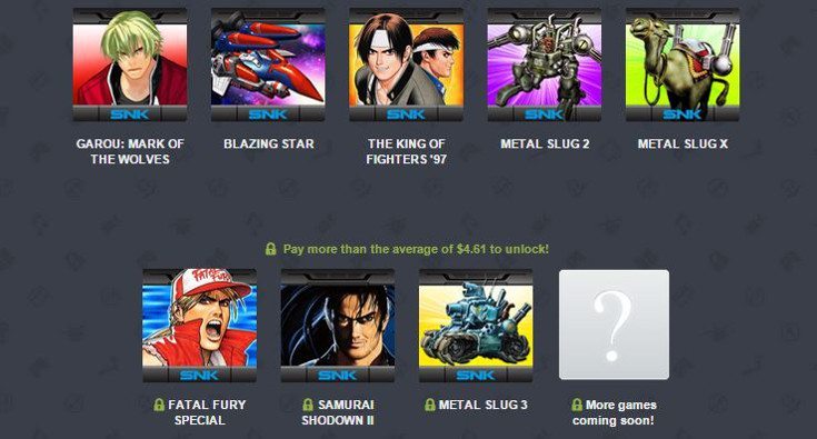 humble neo geo bundle