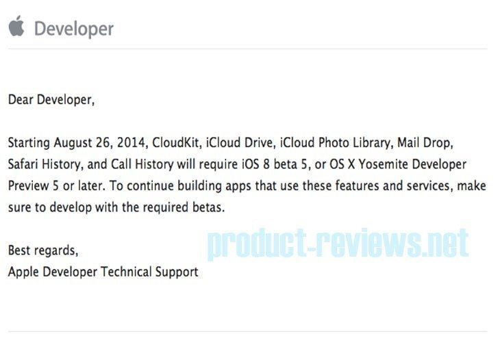 iOS 8 release date preparation with CloudKit b