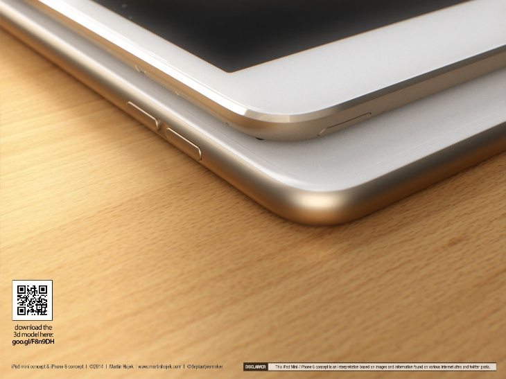 iPad mini 3 renders