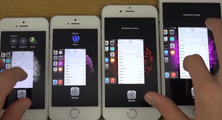 iPhone 6 Plus vs 6, 5s, 5