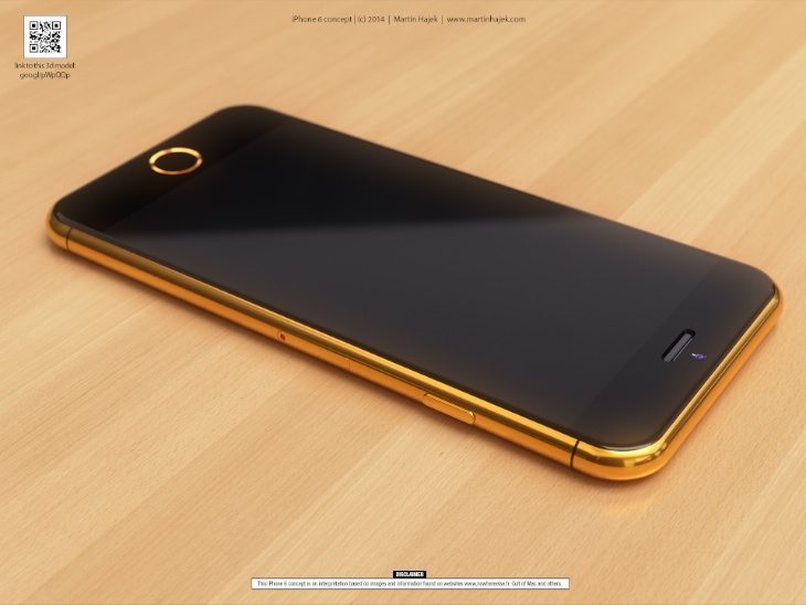 iPhone 6 in real gold c