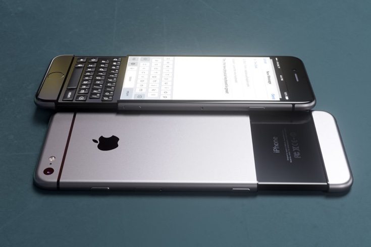 iPhone 6K design features keyboard c