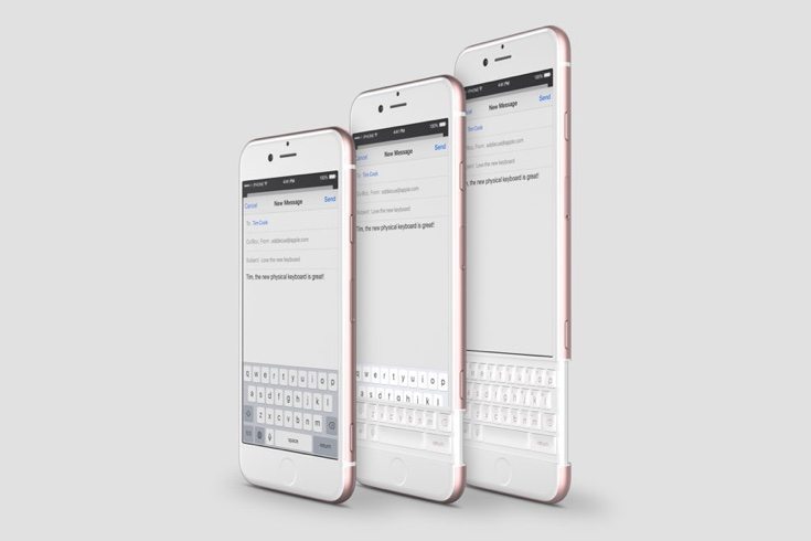 iPhone 6k design features keyboard