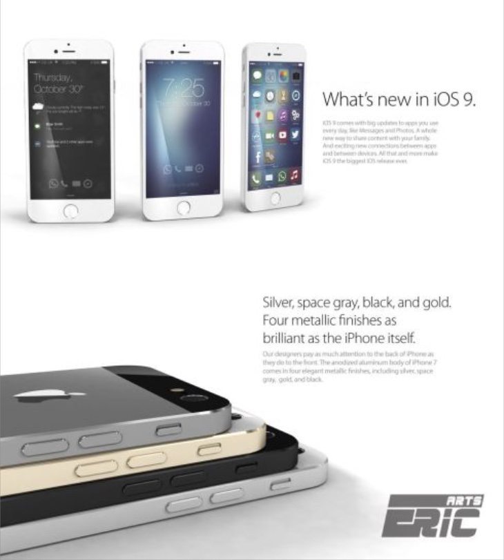 iPhone 7 design