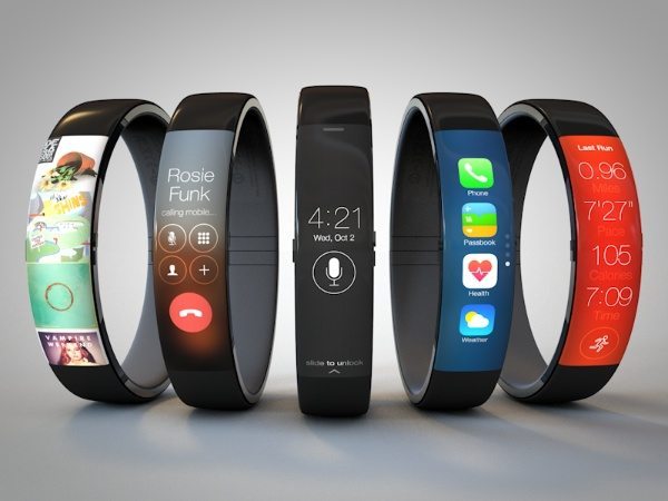 iWatch concept with curvaceous design b