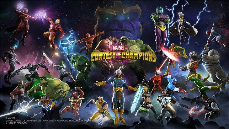 contest of champions mobile game