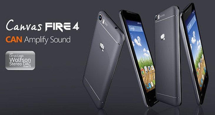 micromax canvas fire 4