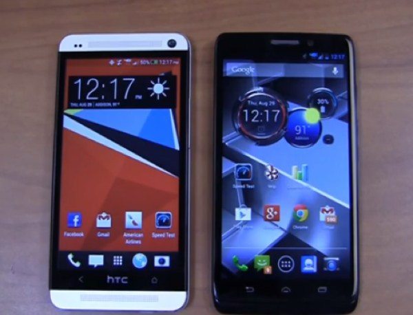 Motorola Droid Ultra Vs Htc One Verizon Clash Phonesreviews Uk Mobiles Apps Networks Software Tablet Etc