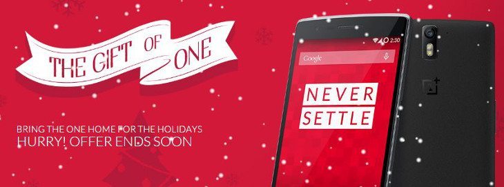 OnePlus One Christmas Sale