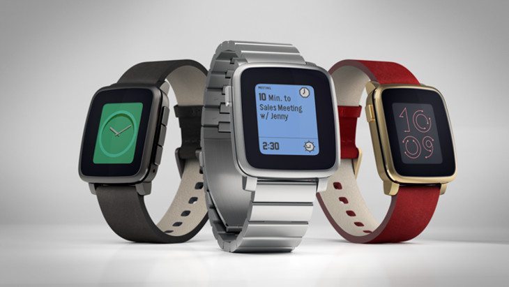 Pebble Time Steel