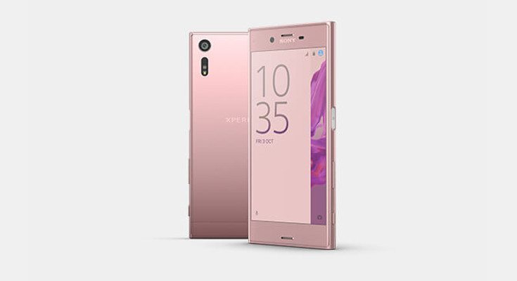 sony pink xperia Xz