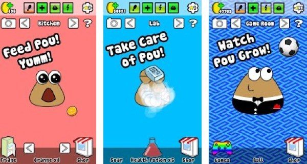 Gameplay Pou - Android, iPhone e iPad 