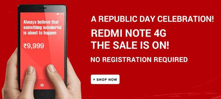 redmi note 4g