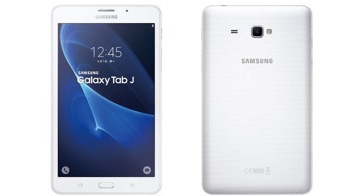 samsung galaxy tab J