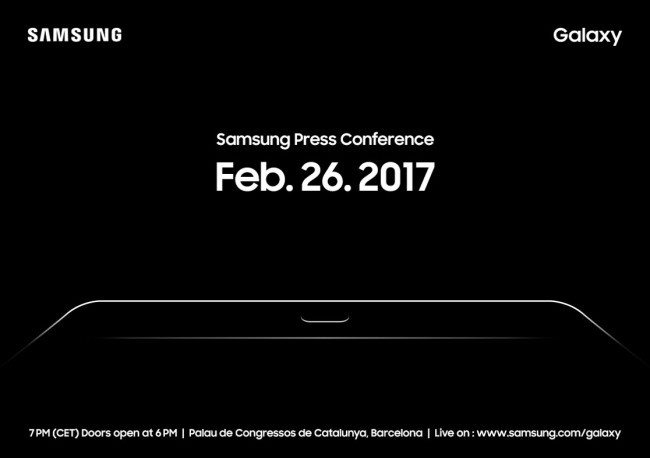 Samsung Galaxy Tab S3 invite