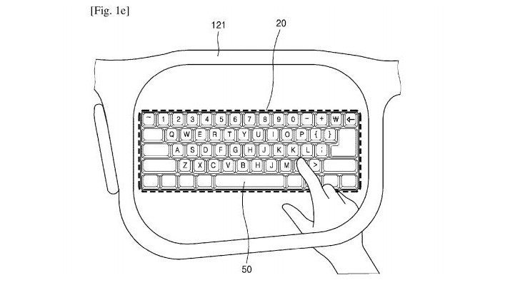 samsung smartglass patent